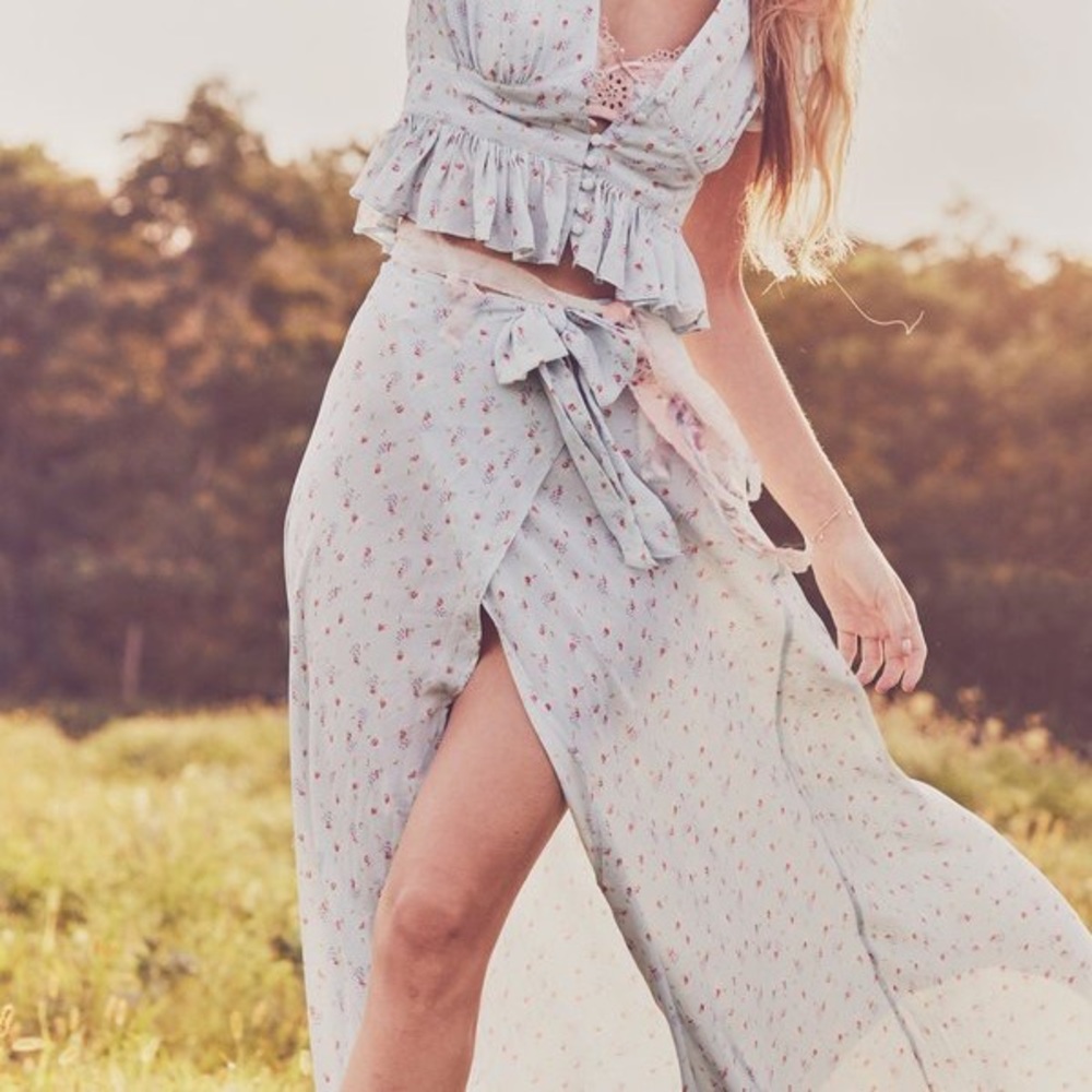 Jolene Maxi Skit Skirt (ALTERD)